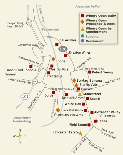 Day Trip Three: South Alexander Valley